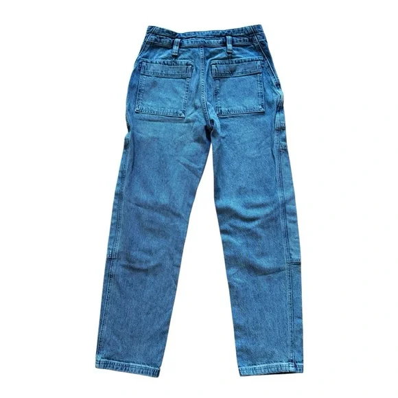 Anthropology Pilcro The Wanderer Relaxed Jeans Blue Denim Boho Straight 27 - Picture 6 of 16
